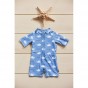 UV zwem jumpsuit - Whale Blue Fog