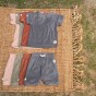 Short in terry badstof - Anthracite