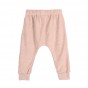 Broek in terry badstof - Powder pink