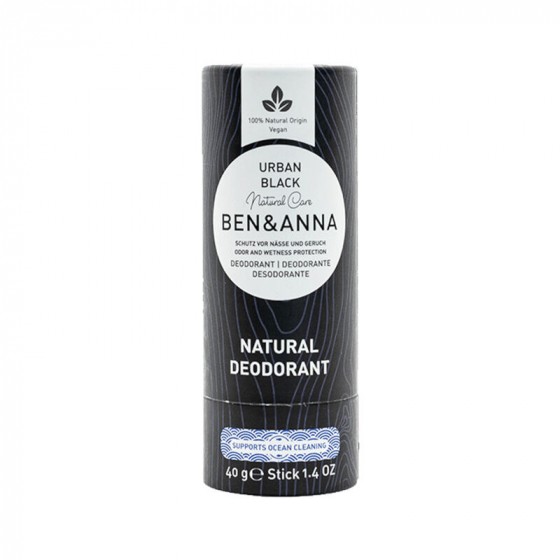 Papertube Natural Deo Stick - 40 g - Urban Black Papertube Natural Deo Stick - 40 g - Urban Black