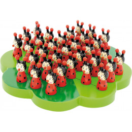 Spel Solitaire, Lieveheersbeestjes op klaverblad Vanaf 36 maanden