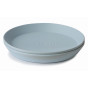 Set van 2 ronde borden - Powder Blue